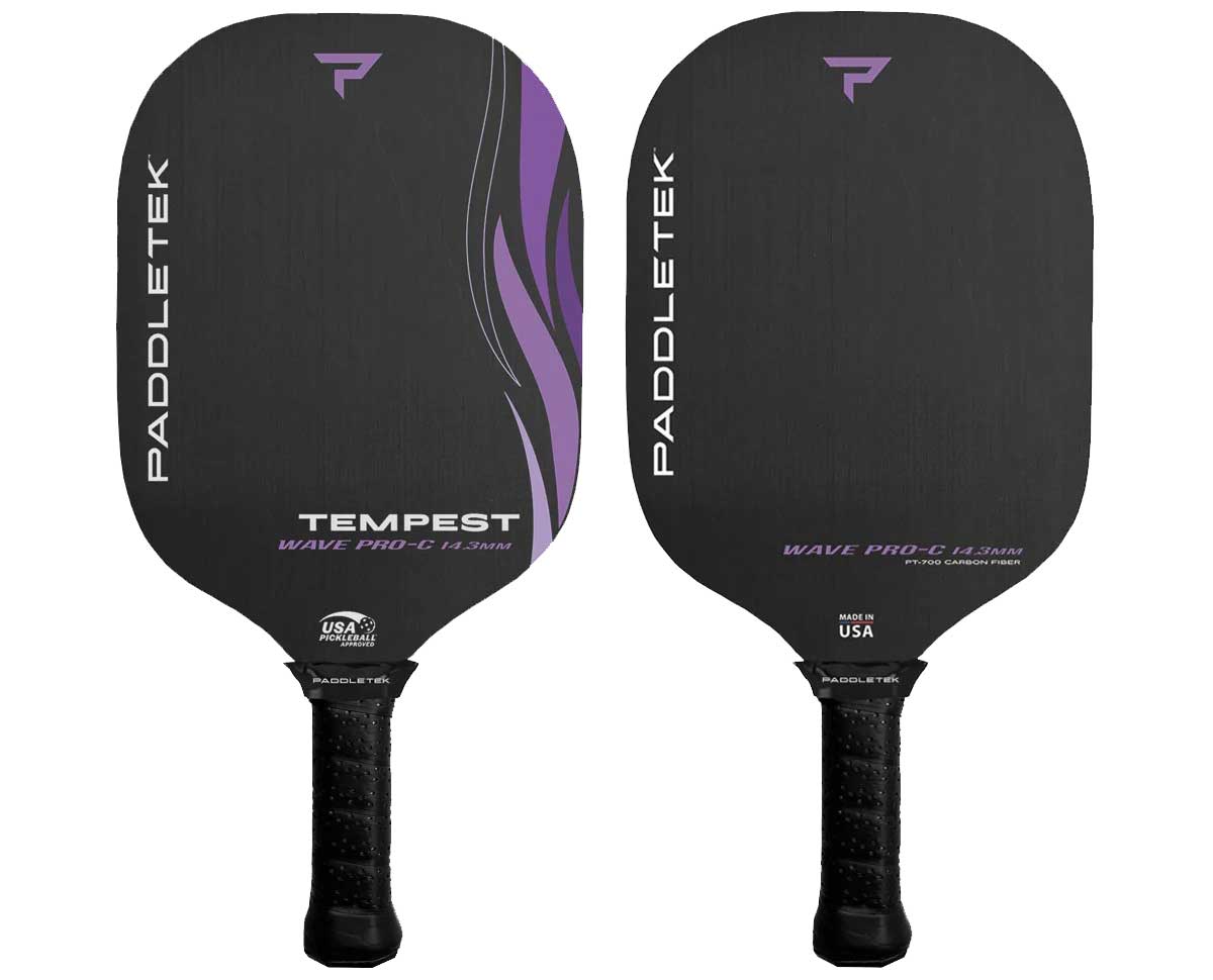 Paddletek Tempest Wave Pro-C 14.3mm Pickleball Paddle