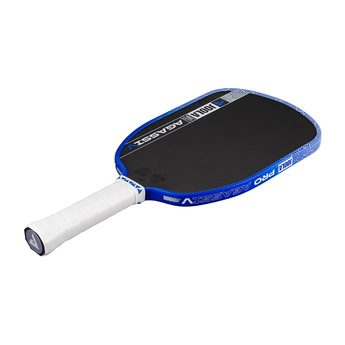 JOOLA Agassi Pro V Royal Blue 14mm Pickleball Paddle