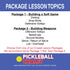 Private Pickleball Lessons (8 one hour lessons)