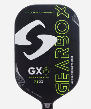 Gearbox GX6 Power Series 7.8 oz Neon Yellow | PickleballChalet.com